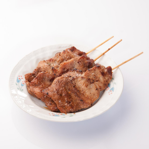 Raw Marinated Thai Pork Skewers (Moo Ping)